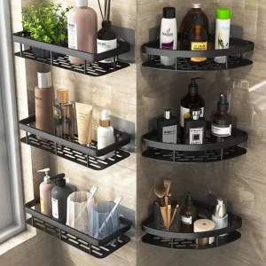 Storage Organizer Shower Wall Corner Shelf
