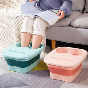 Foldable Footbath Massage Soaking Bucket